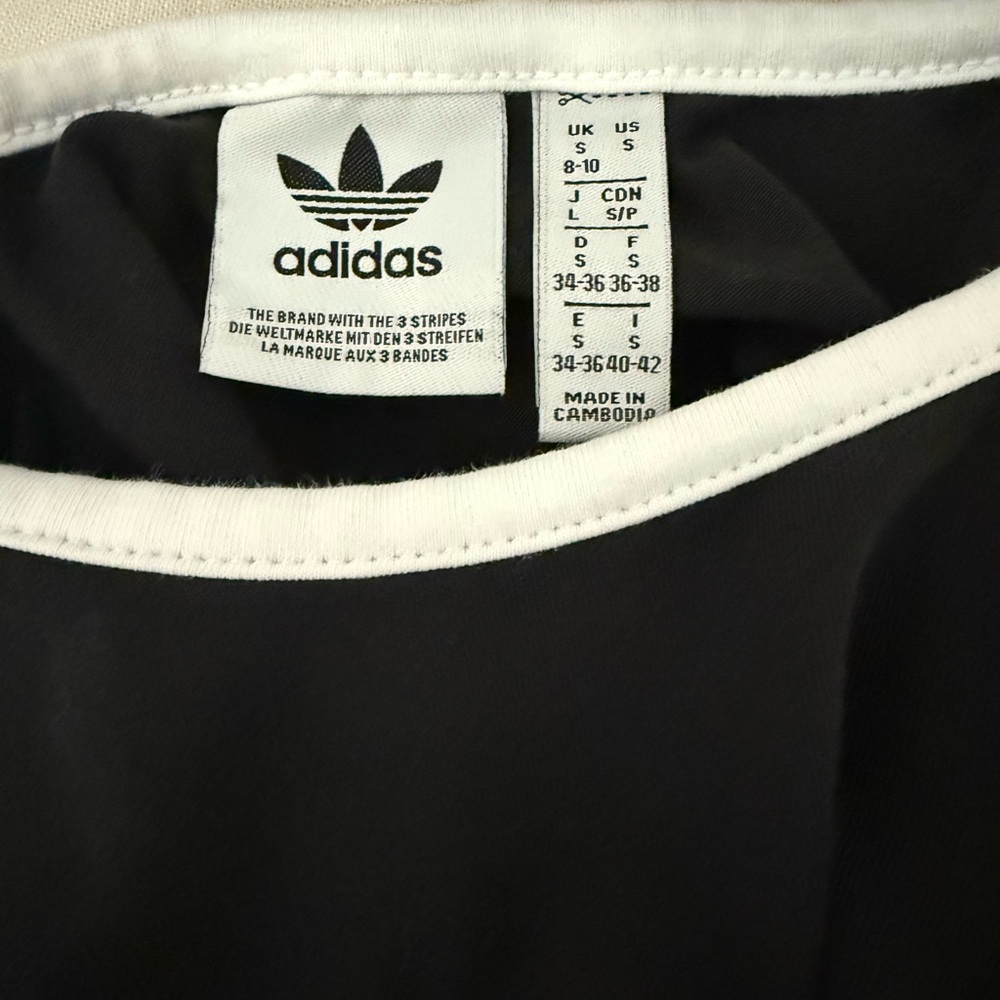 Adidas 3 White Stripes Women Dress - Picture 9 of 9